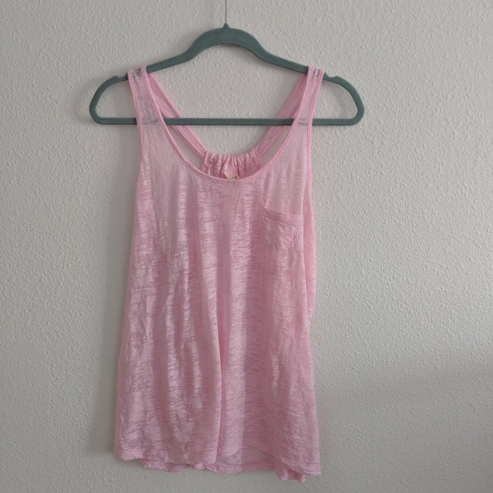 Light Pink Faded Glory Tank
